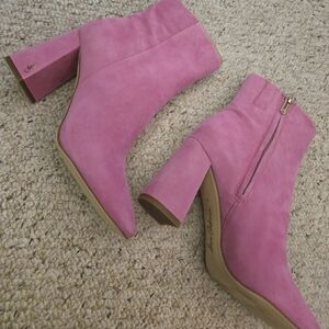Sam Edelman Codie Pink Ankle Booties